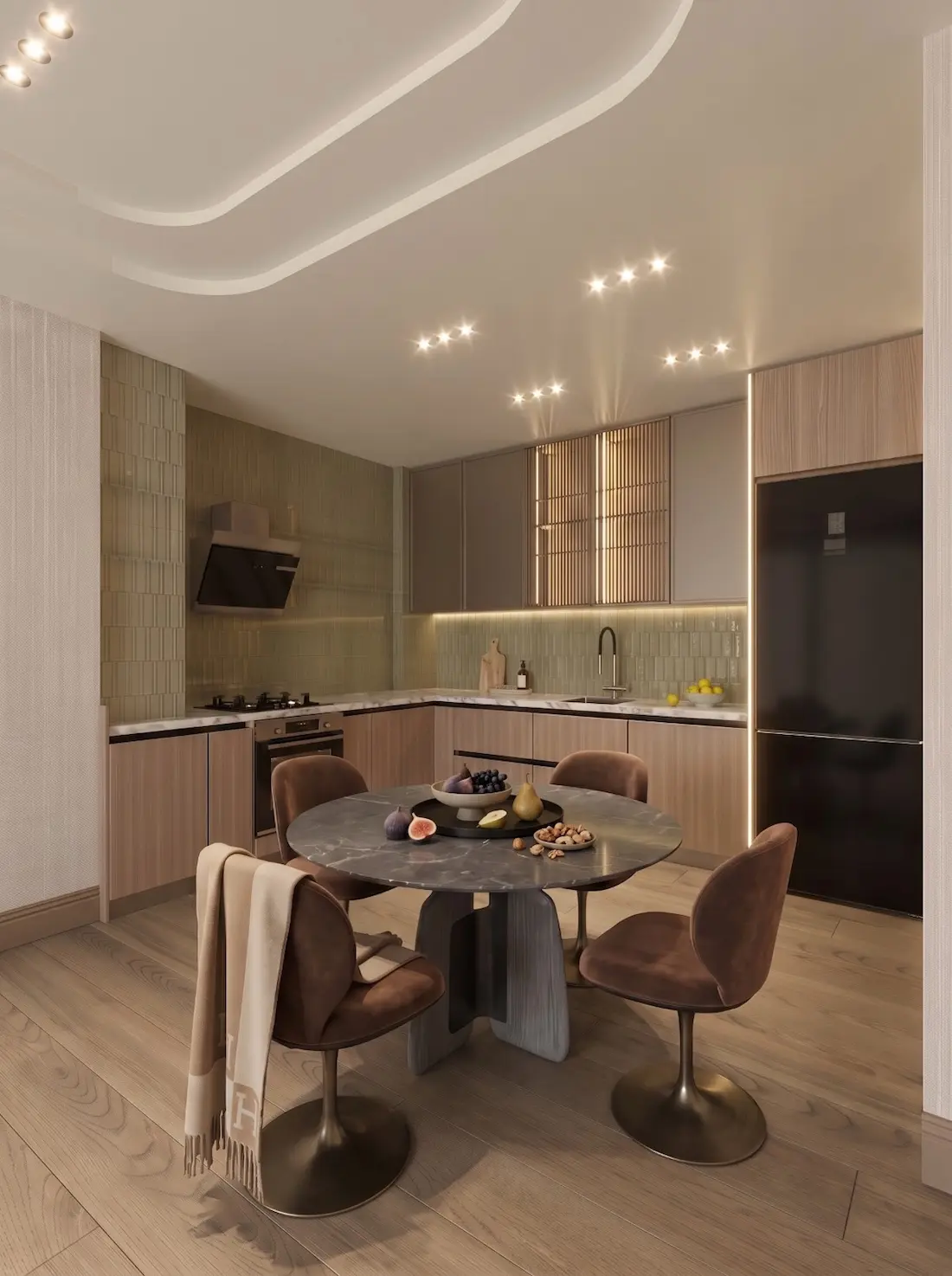 Fitted kitchen